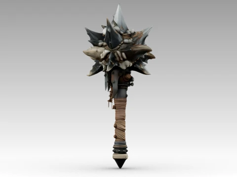 Mangual Modelo 3D