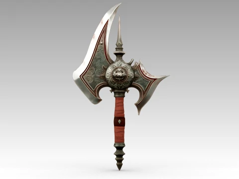 Ironcrest War Axe 3D Model