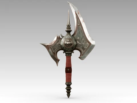 Ironcrest War Axe 3D Model