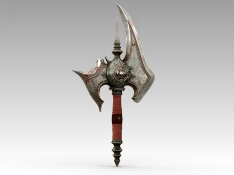 Ironcrest War Axe 3D Model