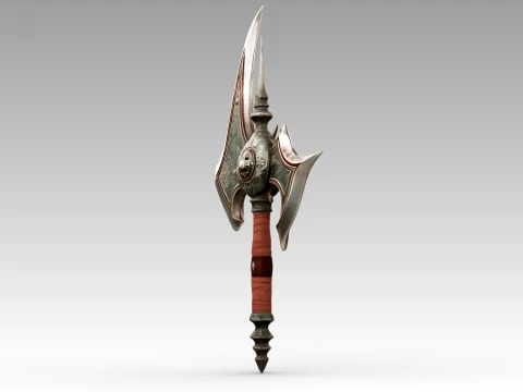 Ironcrest War Axe 3D Model