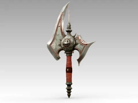 Ironcrest War Axe 3D Model
