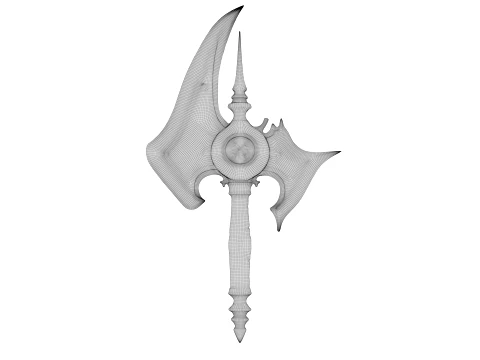 Ironcrest War Axe 3D Model