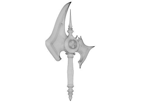 Ironcrest War Axe 3D Model