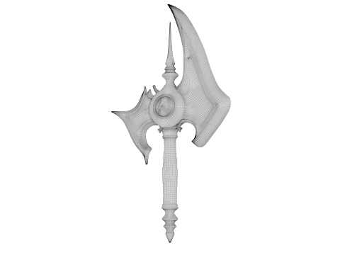 Ironcrest War Axe 3D Model