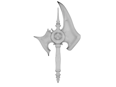 Ironcrest War Axe 3D Model