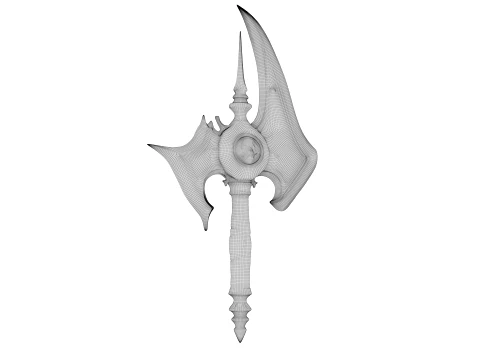 Ironcrest War Axe 3D Model