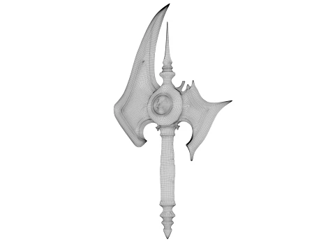 Ironcrest War Axe 3D Model