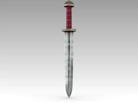 Viking Sword 3D Model