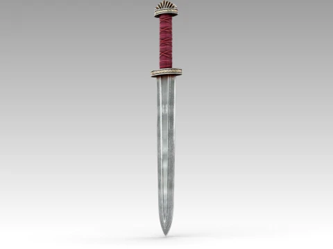 Viking Sword 3D Model