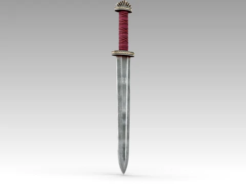Viking Sword 3D Model