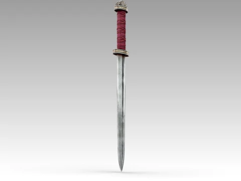 Viking Sword 3D Model