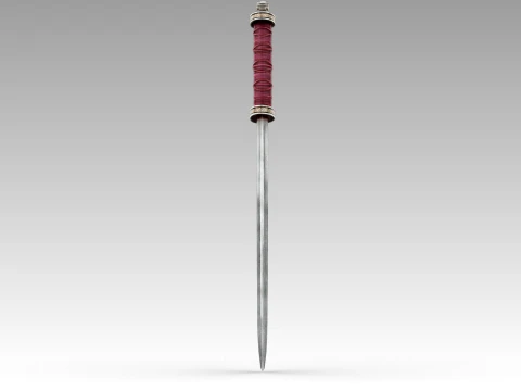 Viking Sword 3D Model