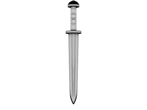 Viking Sword 3D Model