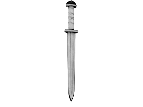 Viking Sword 3D Model