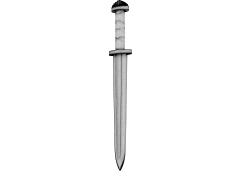 Viking Sword 3D Model