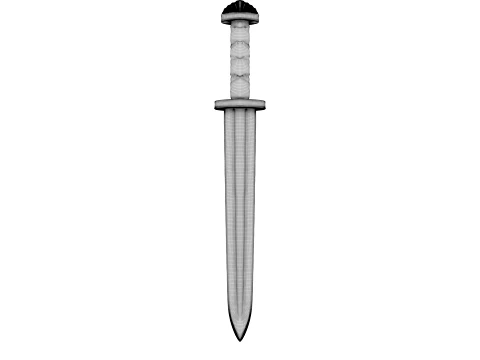 Viking Sword 3D Model