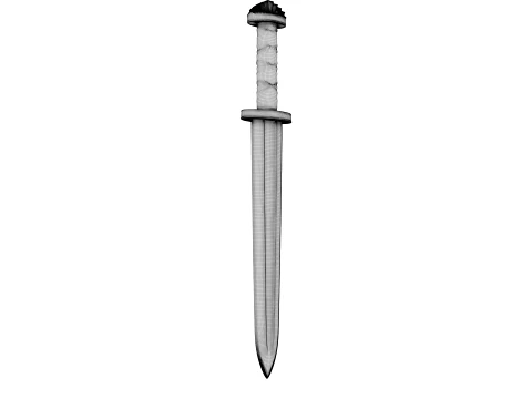 Viking Sword 3D Model