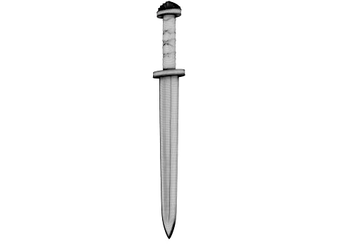 Viking Sword 3D Model