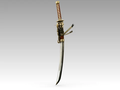 Weathered Blade 3D Model