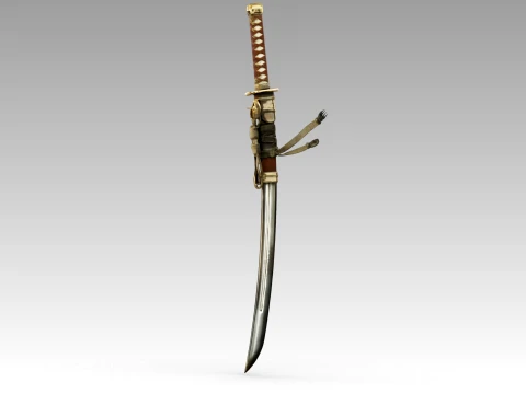 Weathered Blade 3D Model