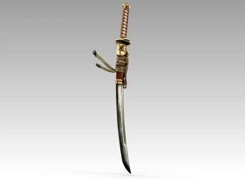 Weathered Blade 3D Model