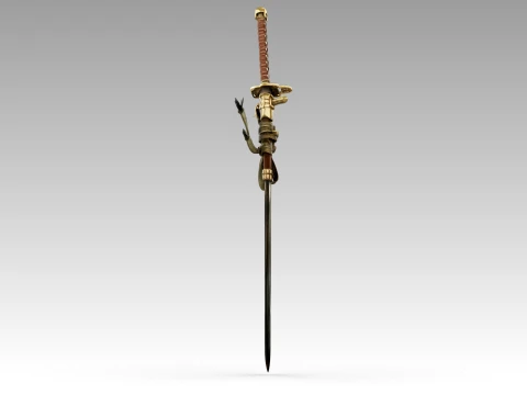 Weathered Blade 3D Model