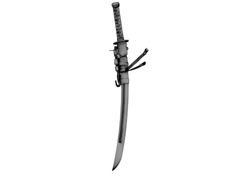 Weathered Blade 3D Model