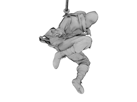 Ninja Shadow Leap 3D Model