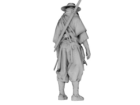 Desert Shadow Warrior 3D Model