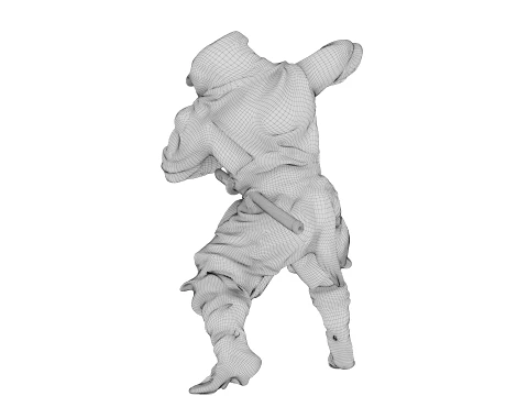 Ninja Shadow Warrior 3D Model