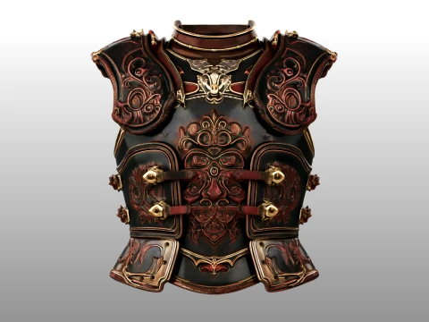 Dragoncrest Armor 3D Model