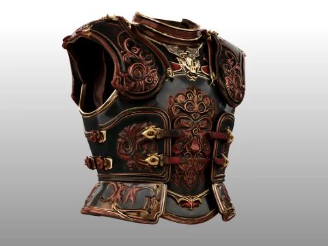 Dragoncrest Armor 3D Model
