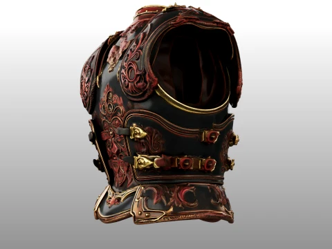 Dragoncrest Armor 3D Model