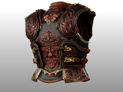 Dragoncrest Armor 3D Model