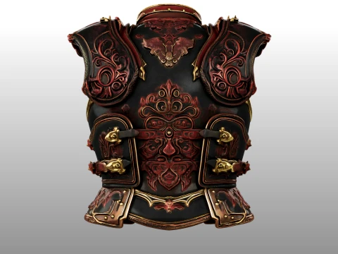 Dragoncrest Armor 3D Model