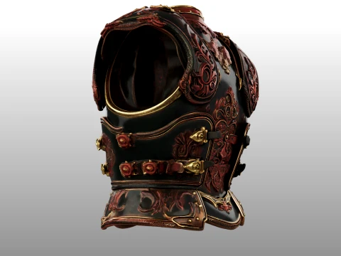 Dragoncrest Armor 3D Model