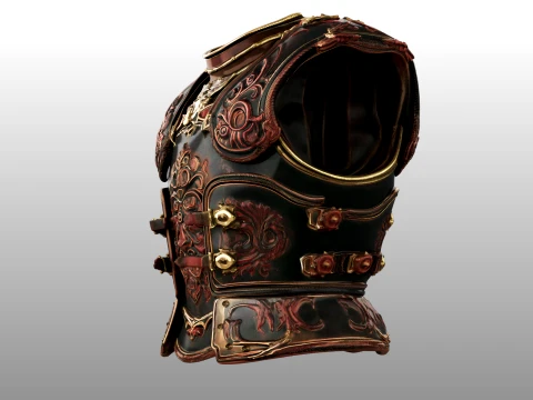Dragoncrest Armor 3D Model