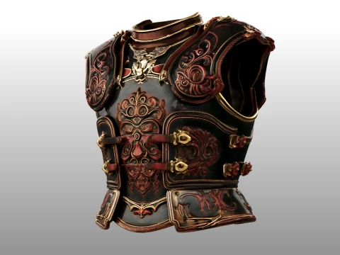 Dragoncrest Armor 3D Model