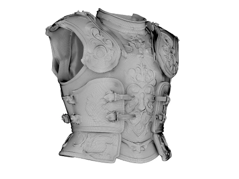 Dragoncrest Armor 3D Model
