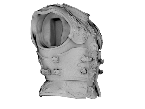 Dragoncrest Armor 3D Model