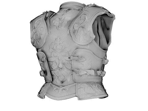 Dragoncrest Armor 3D Model