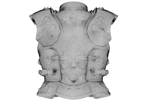 Dragoncrest Armor 3D Model