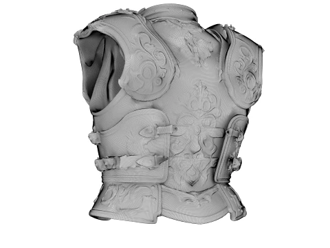 Dragoncrest Armor 3D Model