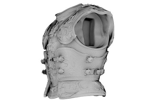 Dragoncrest Armor 3D Model
