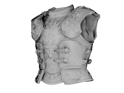 Dragoncrest Armor 3D Model