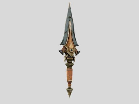 Cragspire Spear 3D Model