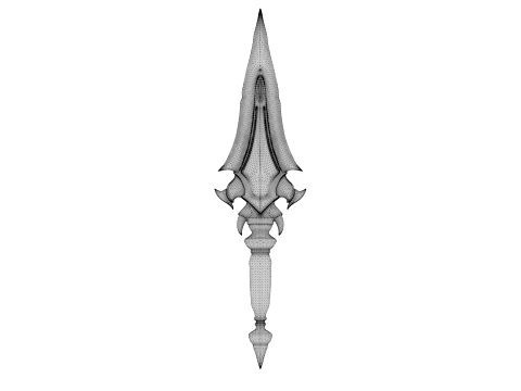 Cragspire Spear 3D Model