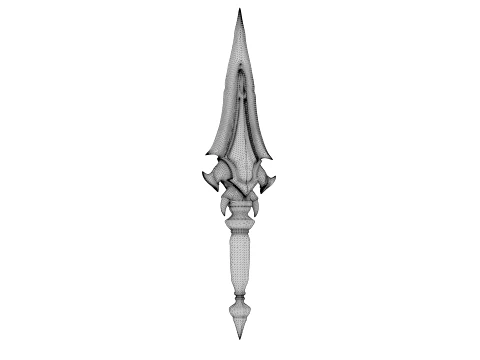 Cragspire Spear 3D Model