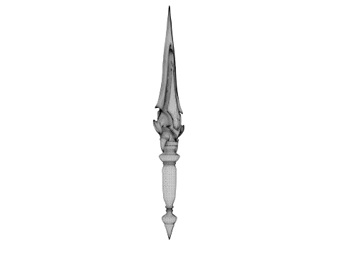 Cragspire Spear 3D Model